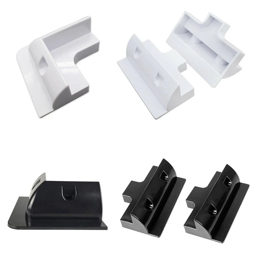 Plastic Solar Panel Mount Bracket for RV Camper Yacht Roof (18x9x6cm)