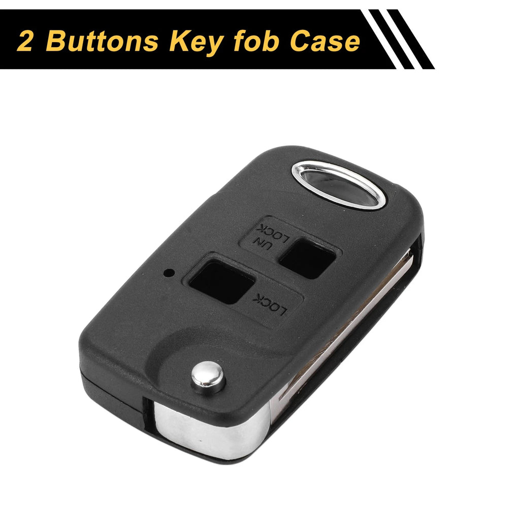2 Button Key Fob Shell Case Replacement for Lexus RX300 (1999–2003)