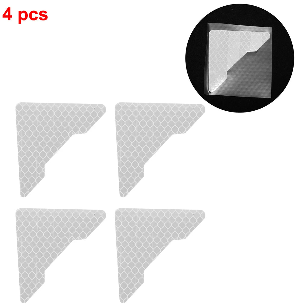 Reflective Bumper Decal for - Diamond Grid Pattern