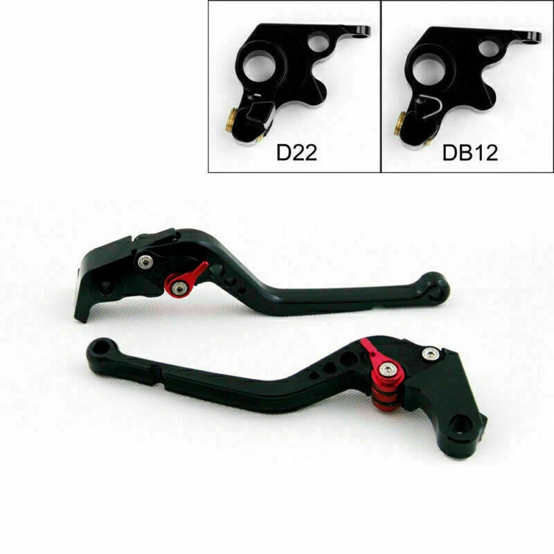 Long Brake Clutch Levers for Ducati Monster 400 620 695 696 796 (2000–2015)