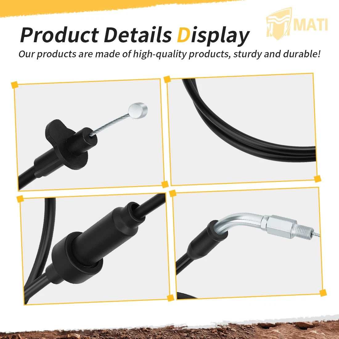 Throttle Cable for Polaris Sportsman 550 XP X2 Touring (2010–2014) 7081576