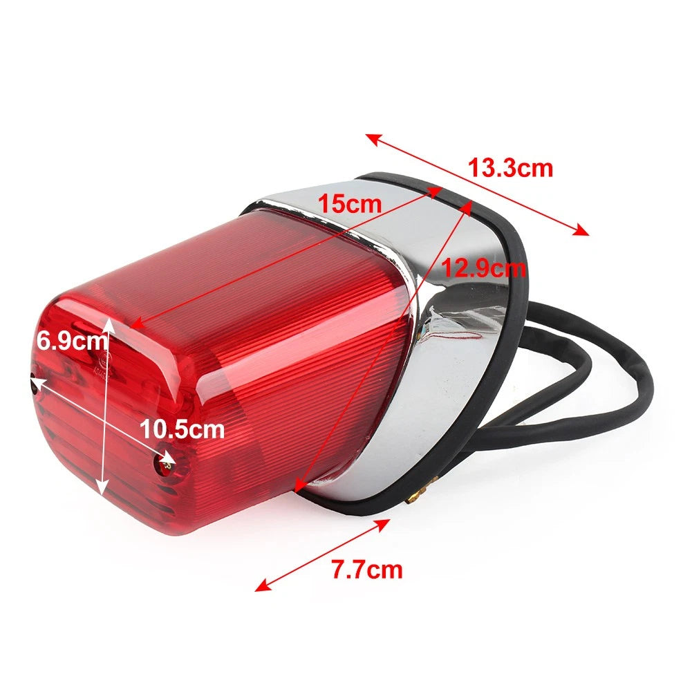 Tail Brake Light for Yamaha XV250 400 Virago (1988–2007)
