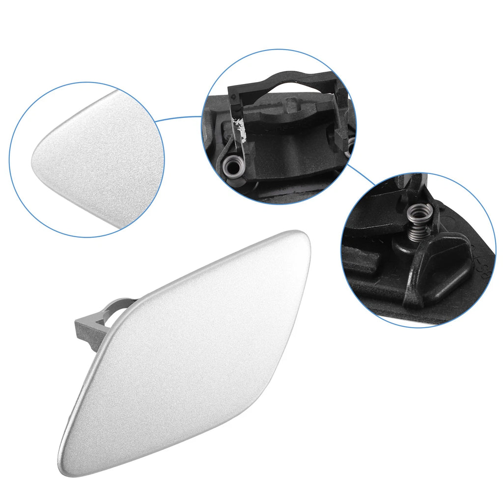 Front Left Bumper Headlight Washer Nozzle Cover for BMW 328i (2011–2019)