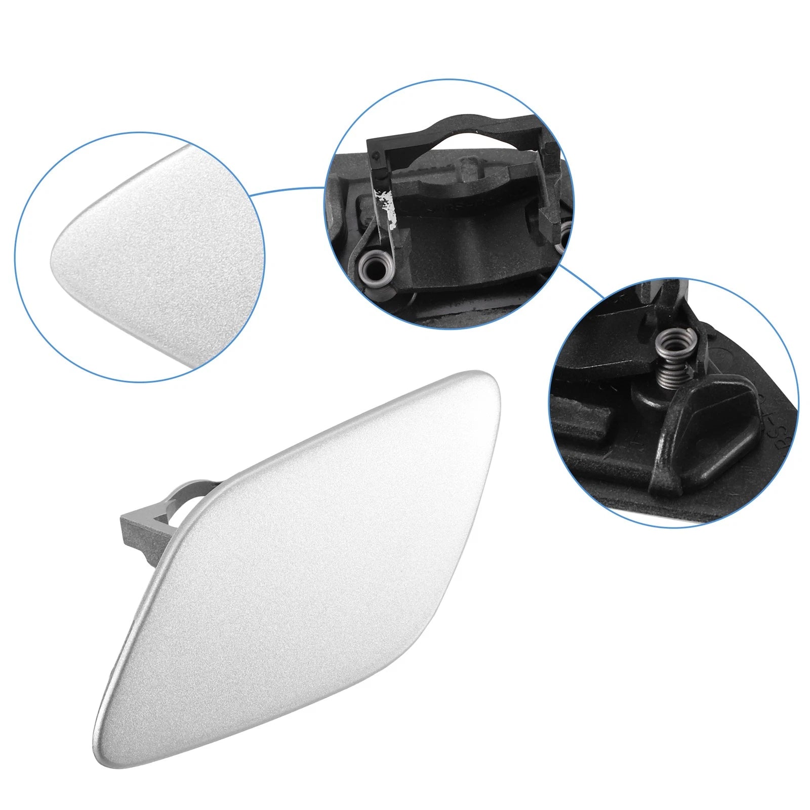 Front Left Bumper Headlight Washer Nozzle Cover for BMW 328i (2011–2019)