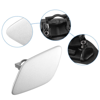 Front Left Bumper Headlight Washer Nozzle Cover for BMW 328i (2011–2019)