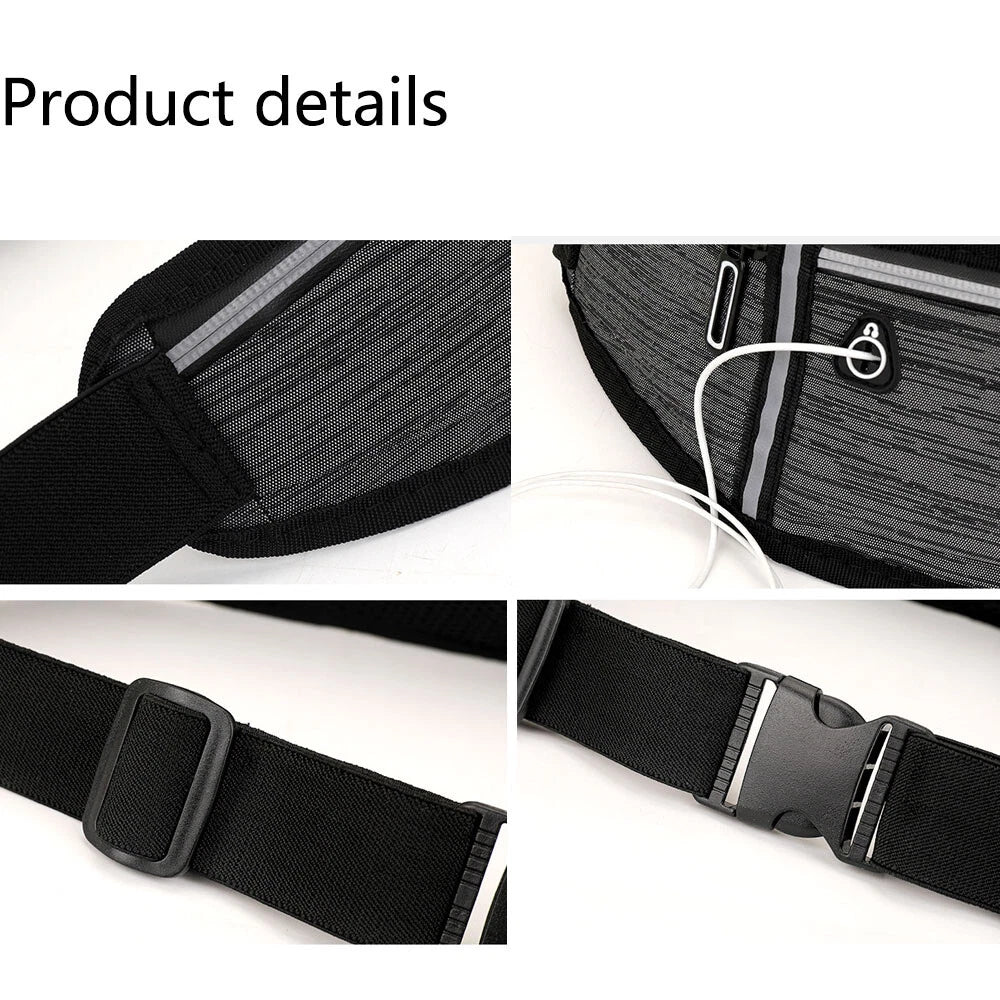 Waist Pack for Outdoor Travel Sports (Cellphone Key Pouch)