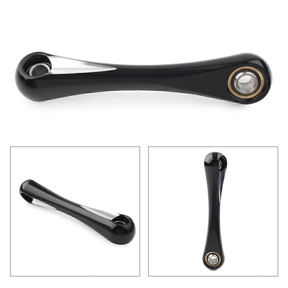 Black Shallowcut Billet Engine Stabilizer Link for Harley Road Glide (2009–2015)