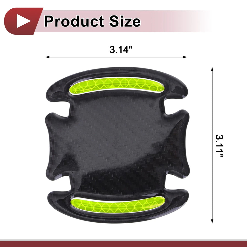 3D Car Door Handle Scratch Protector for Universal Vehicles (2010–2023)