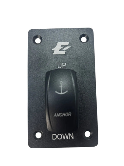 E-Z Anchor Puller Rocker Switch 12V 20A with Hardware for Universal Use (2010–2023)