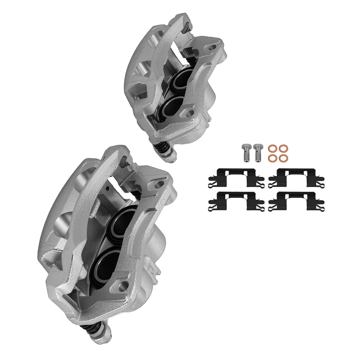 Front Disc Brake Calipers Pair for Suzuki Equator (2009–2012) 19P3122A 19P3123A