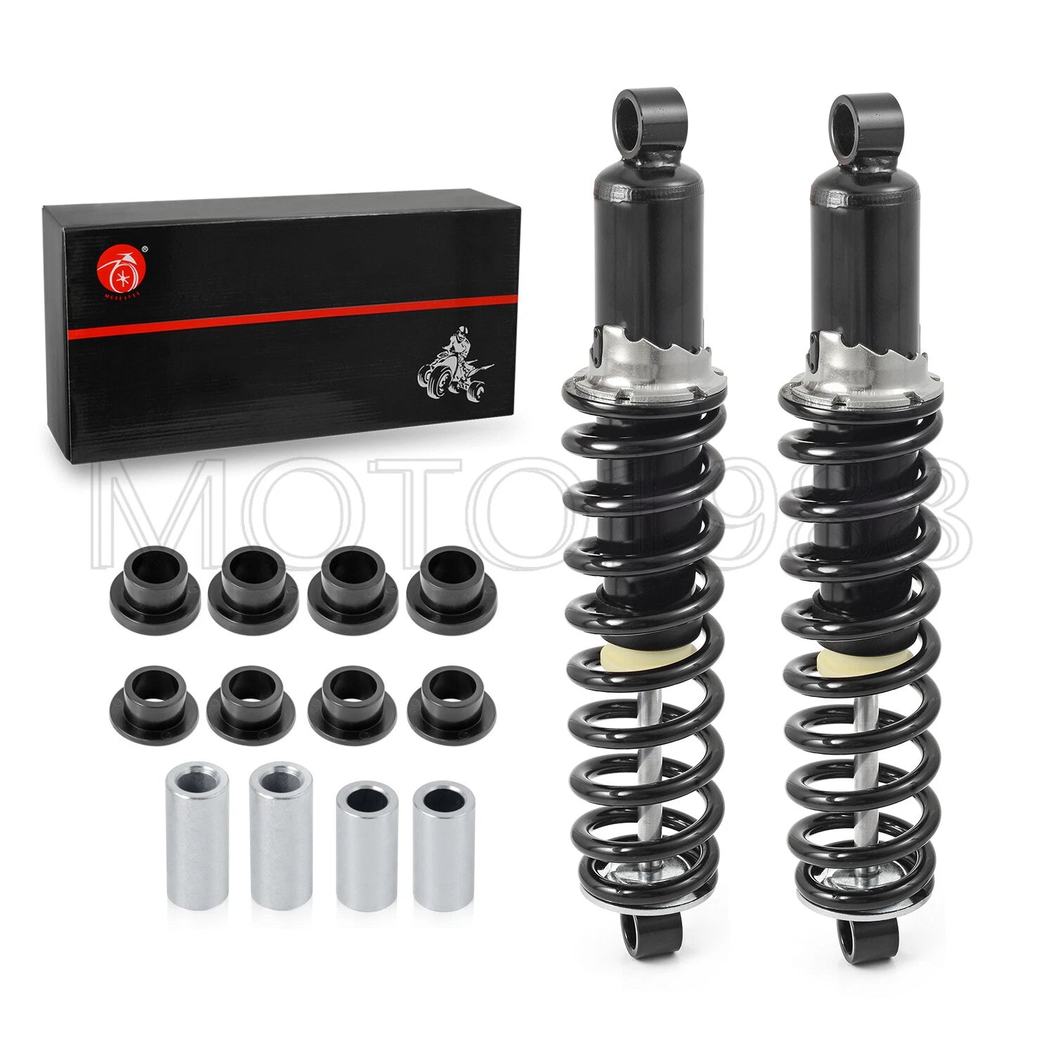 2 Front Coil-Over Shocks for Polaris RZR 800 (2008–2013) Adjustable