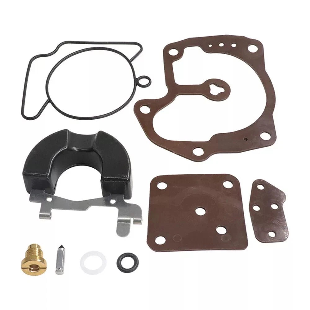 Carburetor Kit with Float for Johnson Evinrude OMC Outboard (439079)