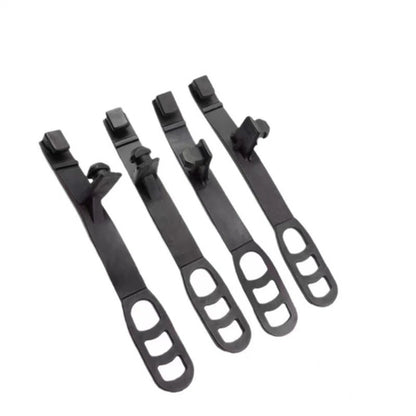 4× Headlight Rubber Straps For Off-road Motorcycle Headlight Fixing Rubber Strip
