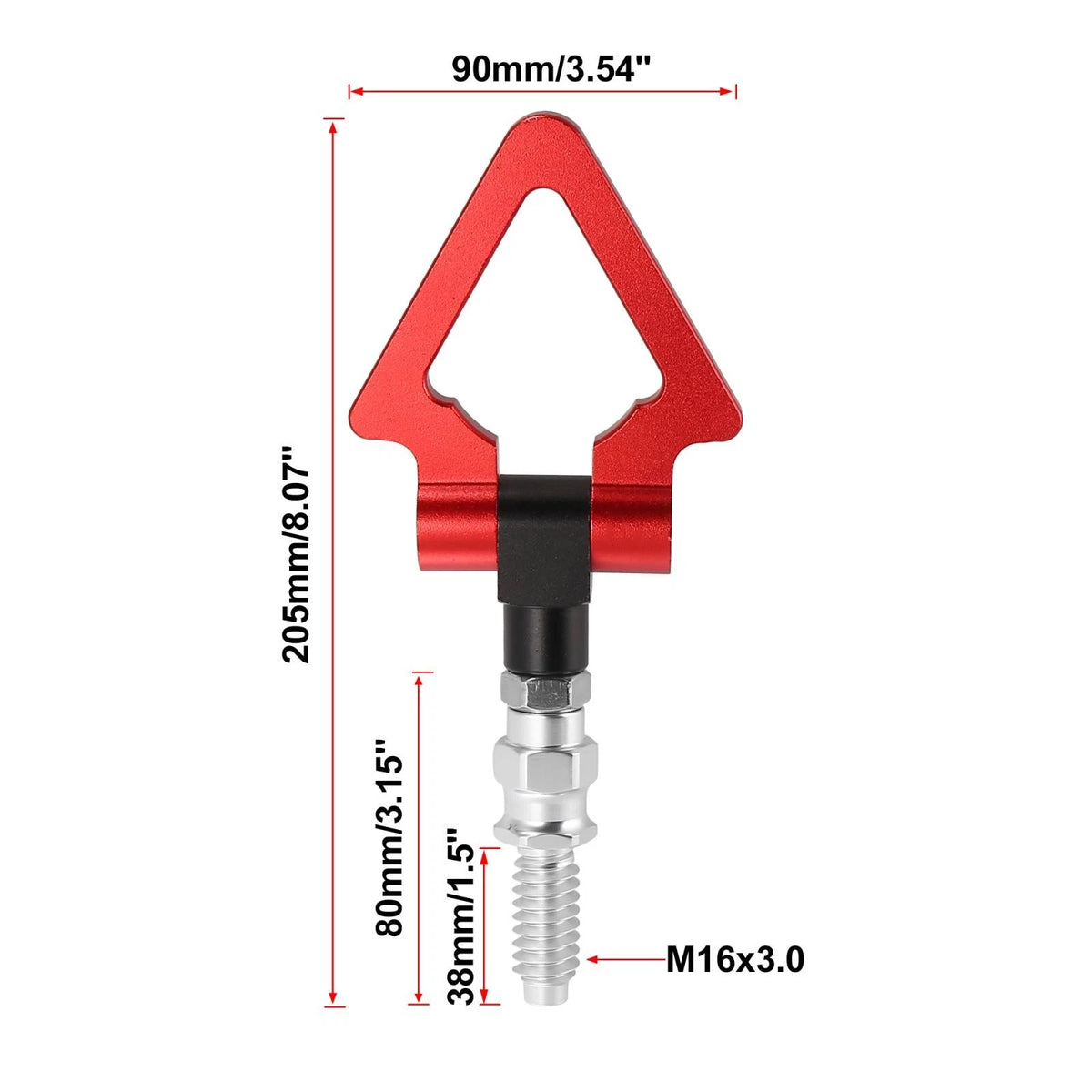 Tow Hook Triangle Ring Screw On for BMW 3 5 7 Z3 Z4 (1996–2006)