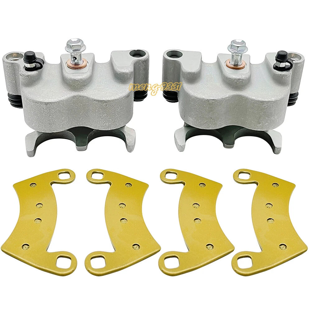 Front Brake Calipers & Pads for Polaris Ranger XP 570 800 900 1000 (2012–2020)