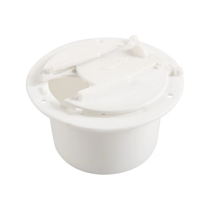 Round Electric Power Cord Cable Hatch Cover for RV Camper Trailer