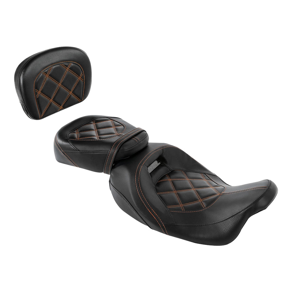 Seat Backrest Pad for Harley Touring Electra Glide (2009–2023)