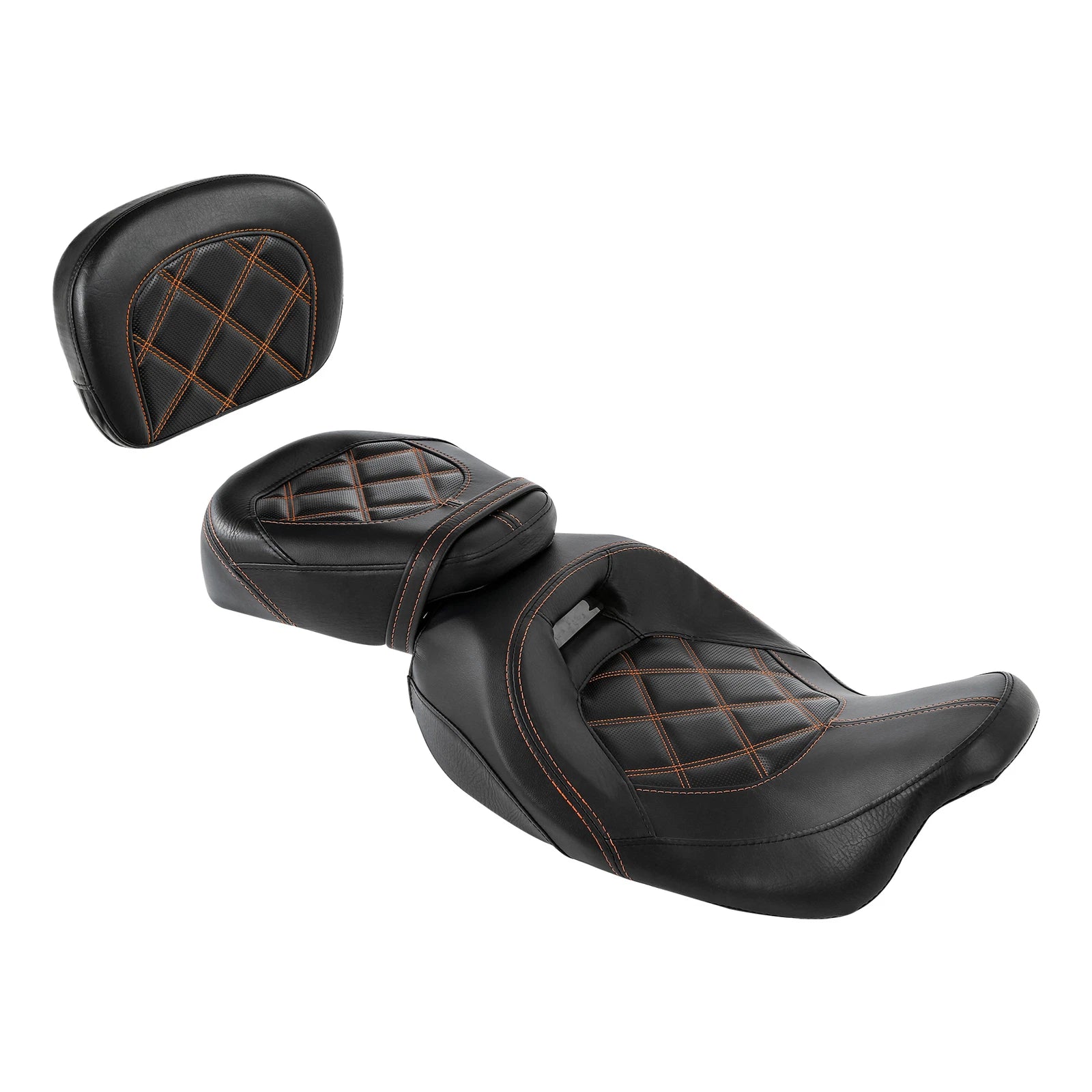 Seat Backrest Pad for Harley Touring Electra Glide (2009–2023)