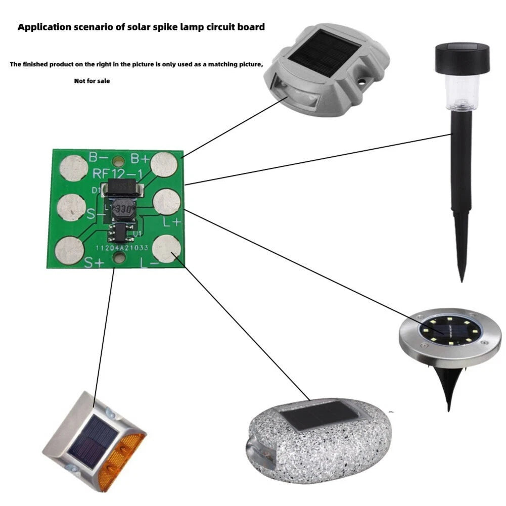 Solar Circuit Board for Automatic Garden Lighting Control