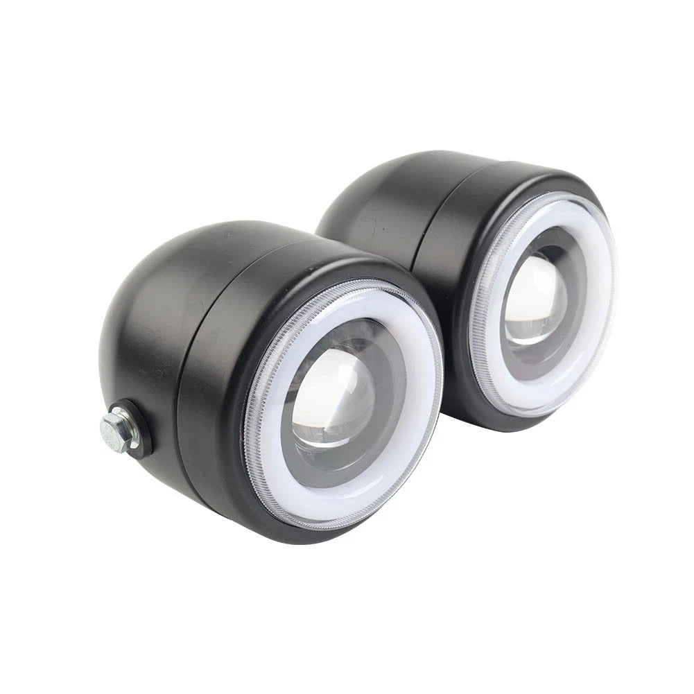 Twin Headlight Dual Lamp for Harley Street Fighter (Universal)