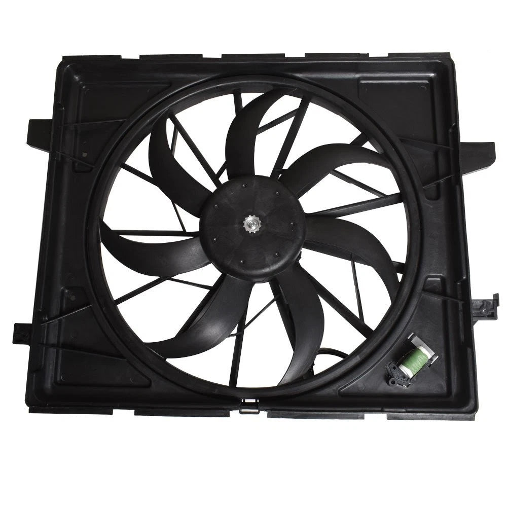 Radiator Condenser Cooling Fan for Jeep Grand Cherokee Dodge Durango (2012–2015)