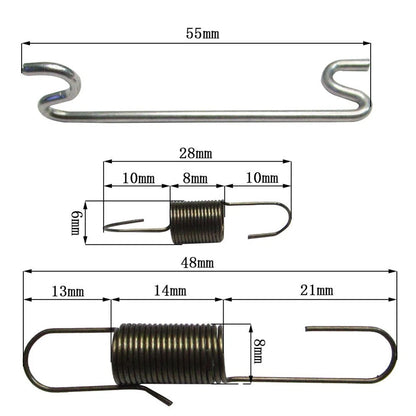 3X Throttle Governor Link Rod Speed Control Spring Return for Generator