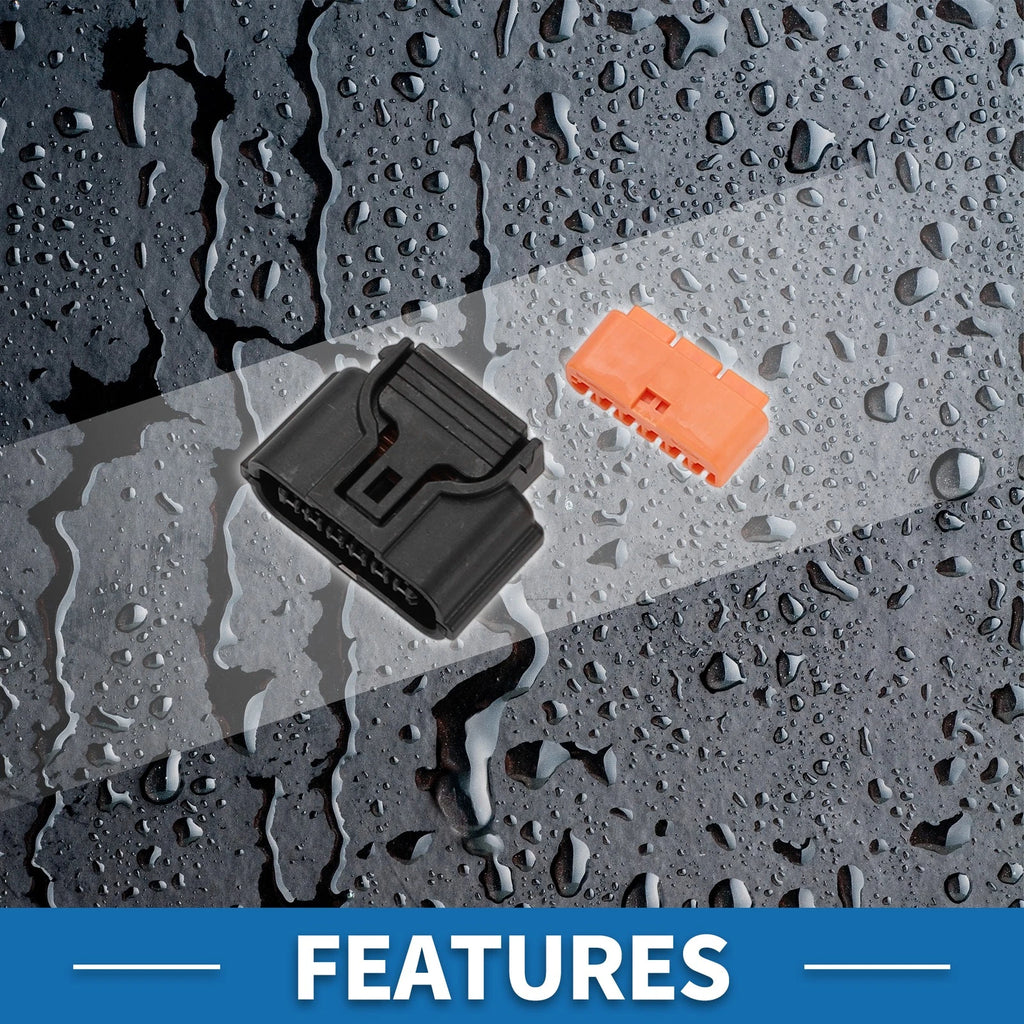 Parking Assist Sensor Connector Plug 6 Pin Replacement for Renault (2008–2019)