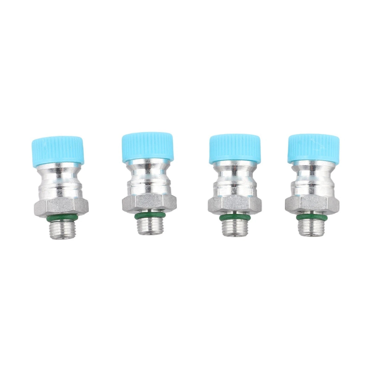 4 Piece Quick Release Valve Set for Automotive Air Conditioning
