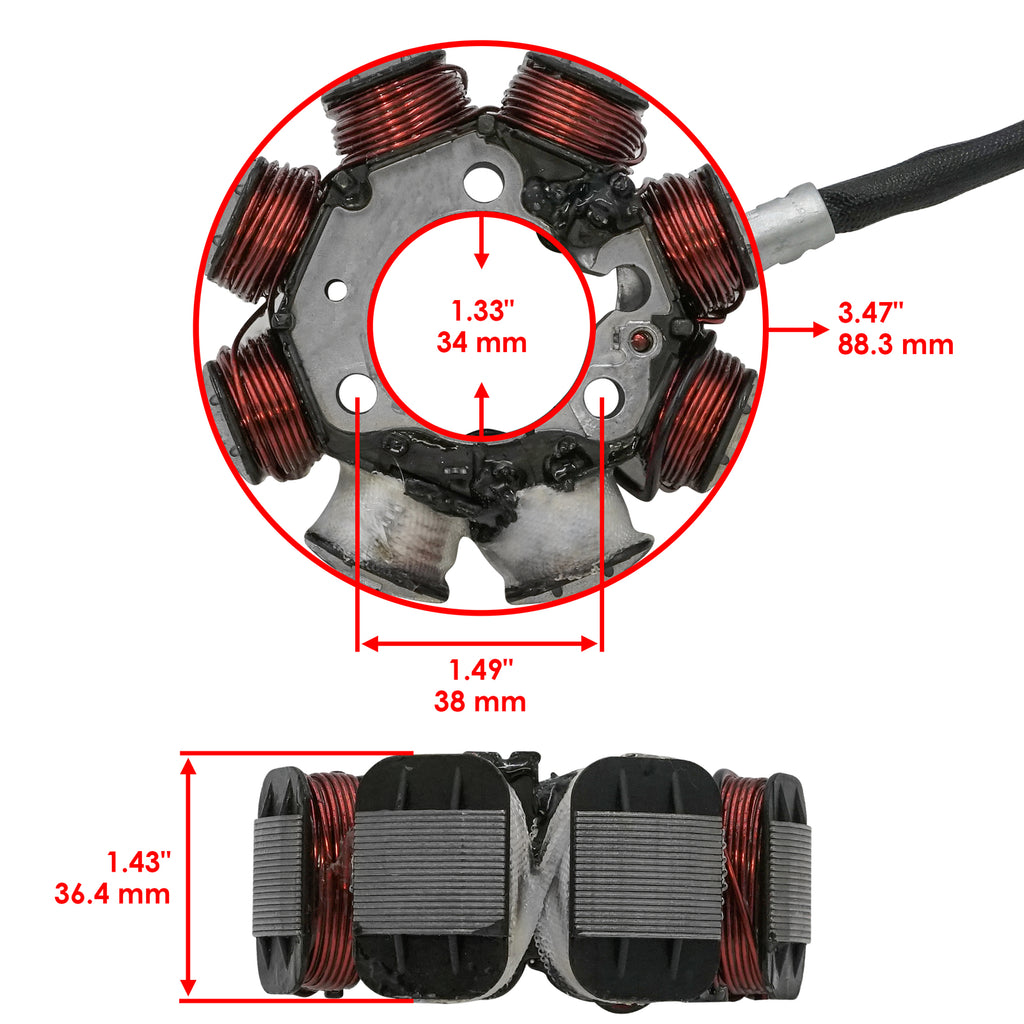 Stator Replacement for Honda TRX250EX Sportrax 250 (2001–2005)