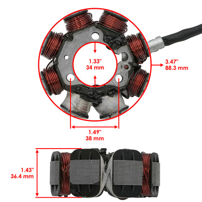 Stator Replacement for Honda TRX250EX Sportrax 250 (2001–2005)