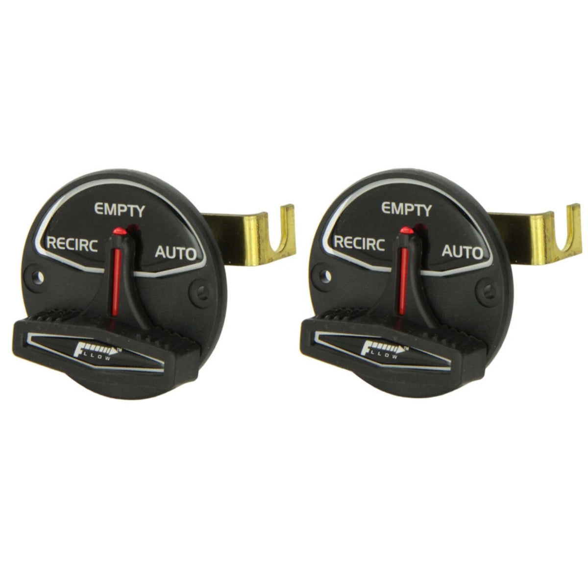 2Pcs Ranger boats livewell control cable lever 5900006 Stratos Flow-Rite handle