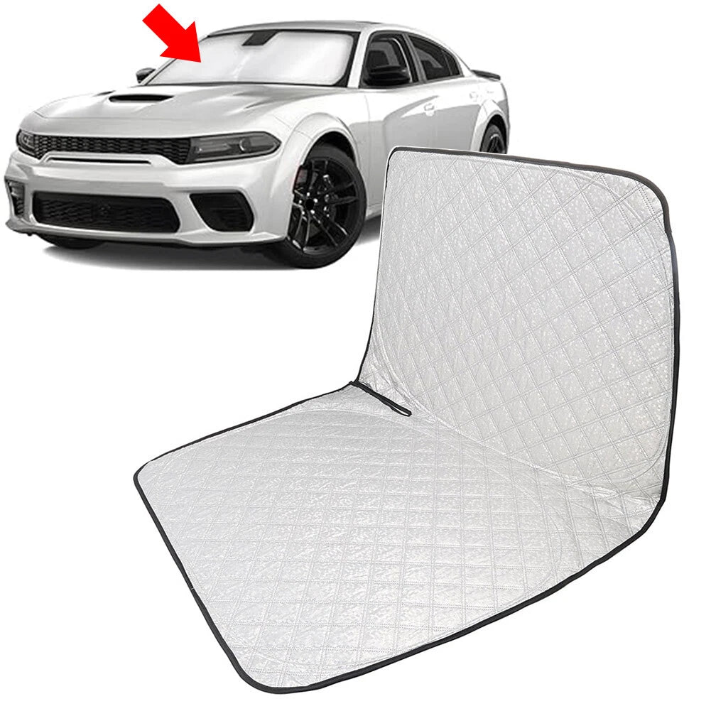 Foldable Windshield Sun Shade for Dodge Charger (2011–2024)