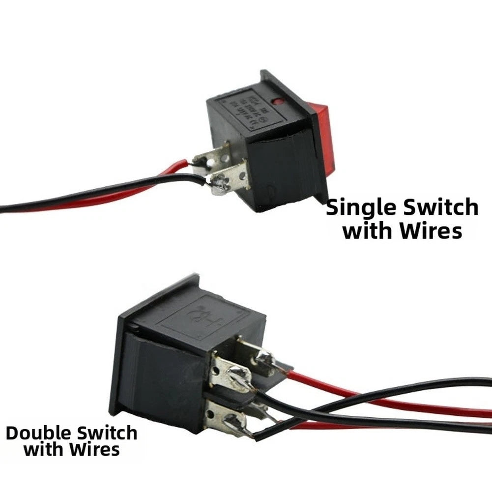 Electric Sprayer Power Switch for Boats (Compatible with Single Double Switch)