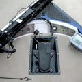 Recessed Trolling Motor Pedal Foot Tray for Boats (Aluminum Coating)