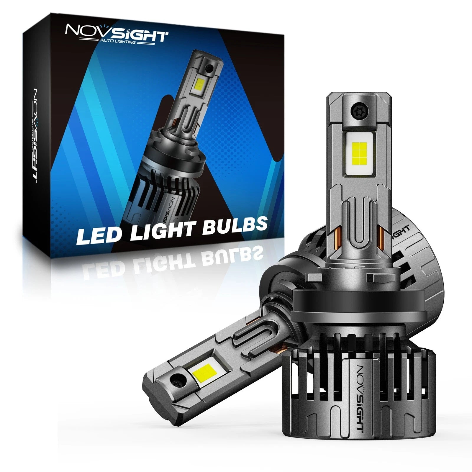 2X H11 H8 LED Headlight Bulb Conversion Kit for