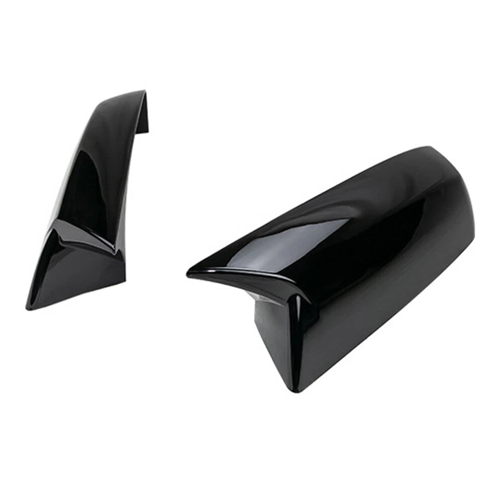 Gloss Black Add-On Rearview Side Wing Mirror Cap Cover for GMC Sierra 1500 (2014–2019)