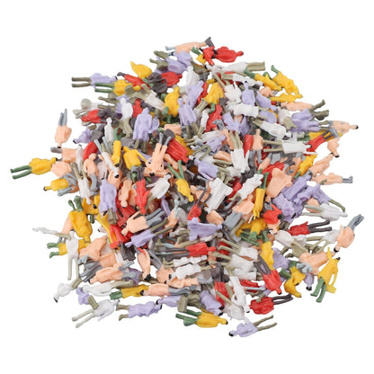 Mixed Batch People Figures for Landscape (1:87, 400 PCS/package)