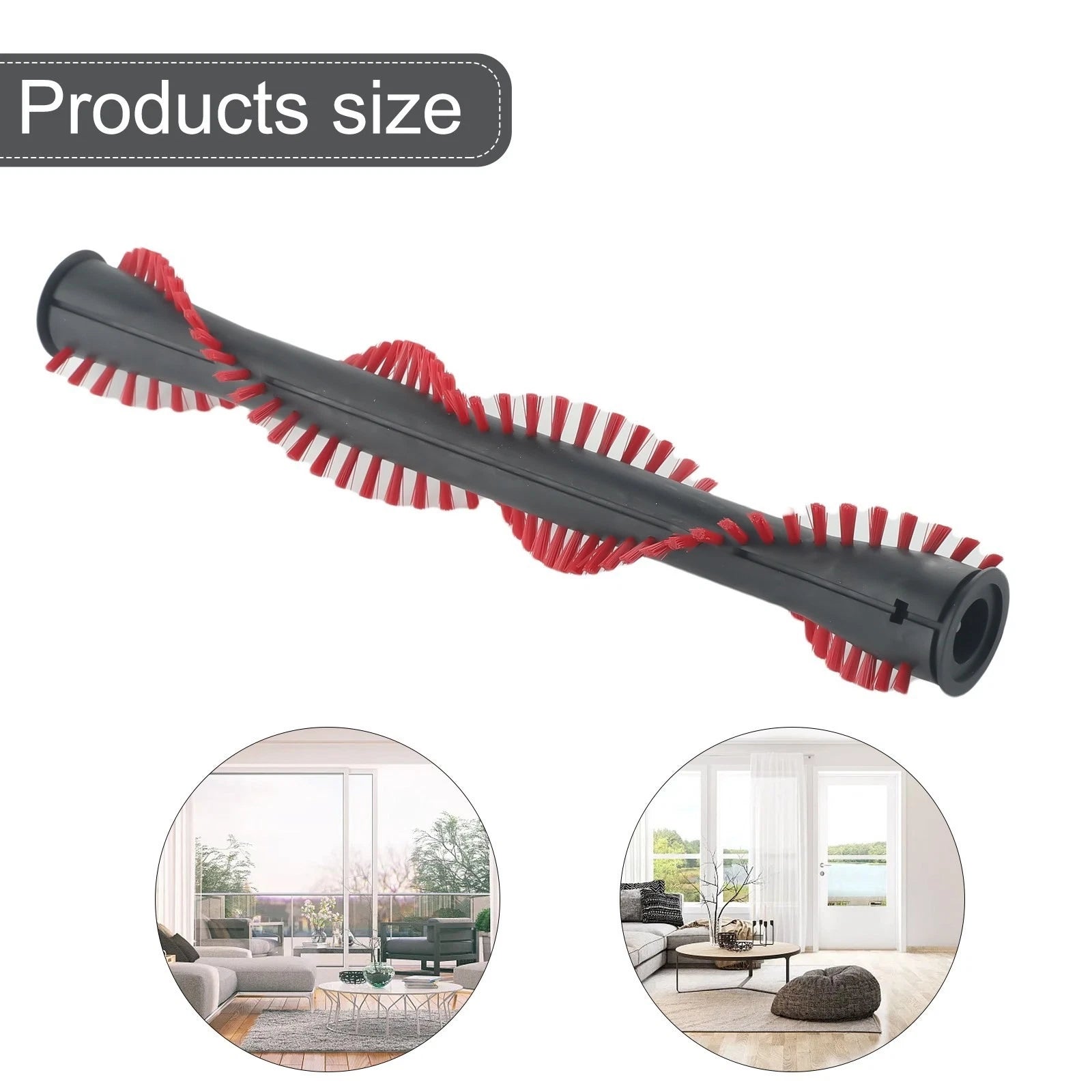 2X Roller Brush for Vacuum Cleaner (Practical Replacement Parts)