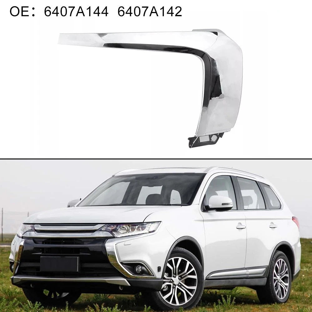 Front Chrome Molding Trim Bumper for Mitsubishi Outlander (2014–2021)