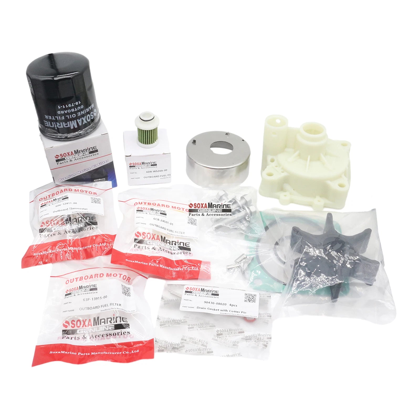 Outboard Maintenance Kit for Yamaha F115A F115B F130A (2000–2023)