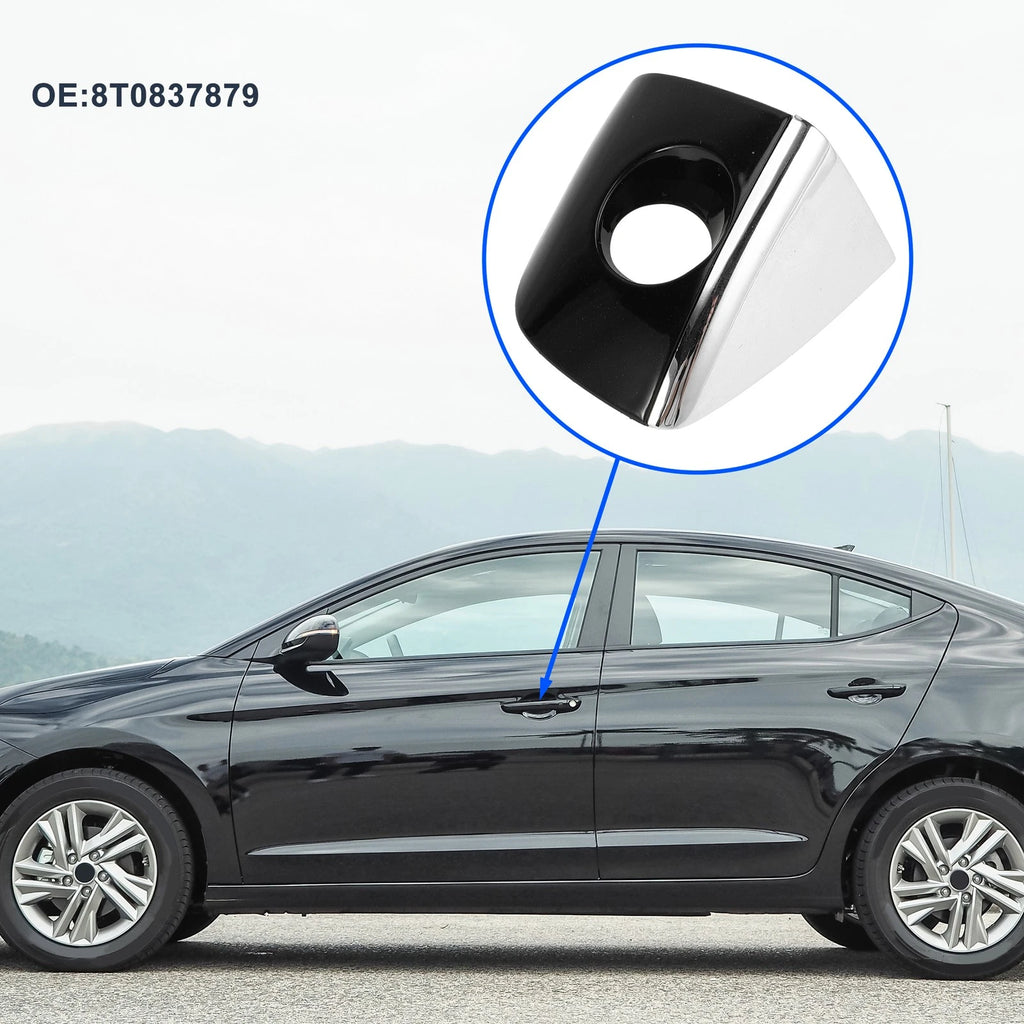 Front Left Door Handle Cover Lock Cap Replacement for Audi Q5 (2013–2017)