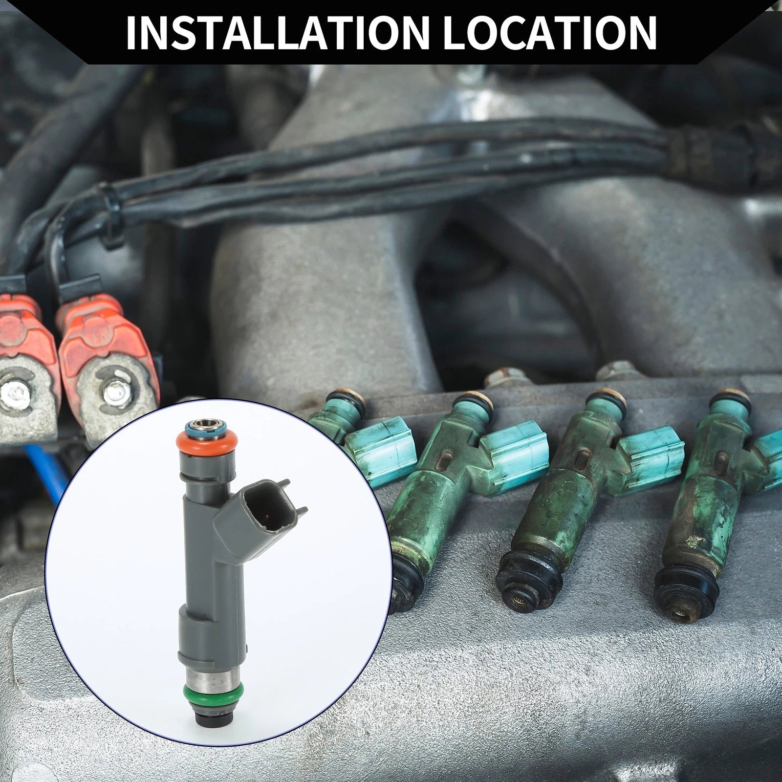 Fuel Injector Replacement for Chevrolet Malibu LS LT LTZ 2008–2012 (2.4L)
