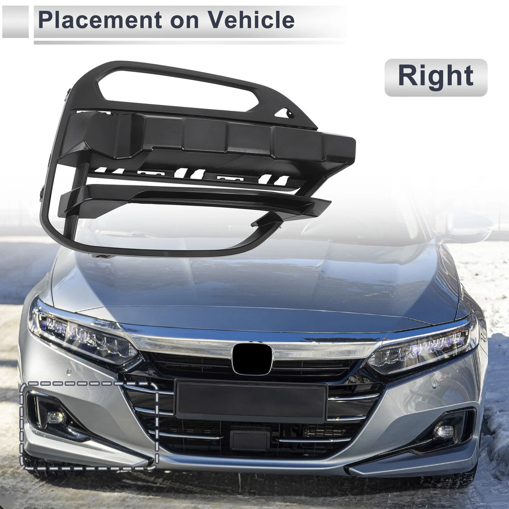 Front Right Fog Light Grill Replacement for BMW X3 (2018–2021)