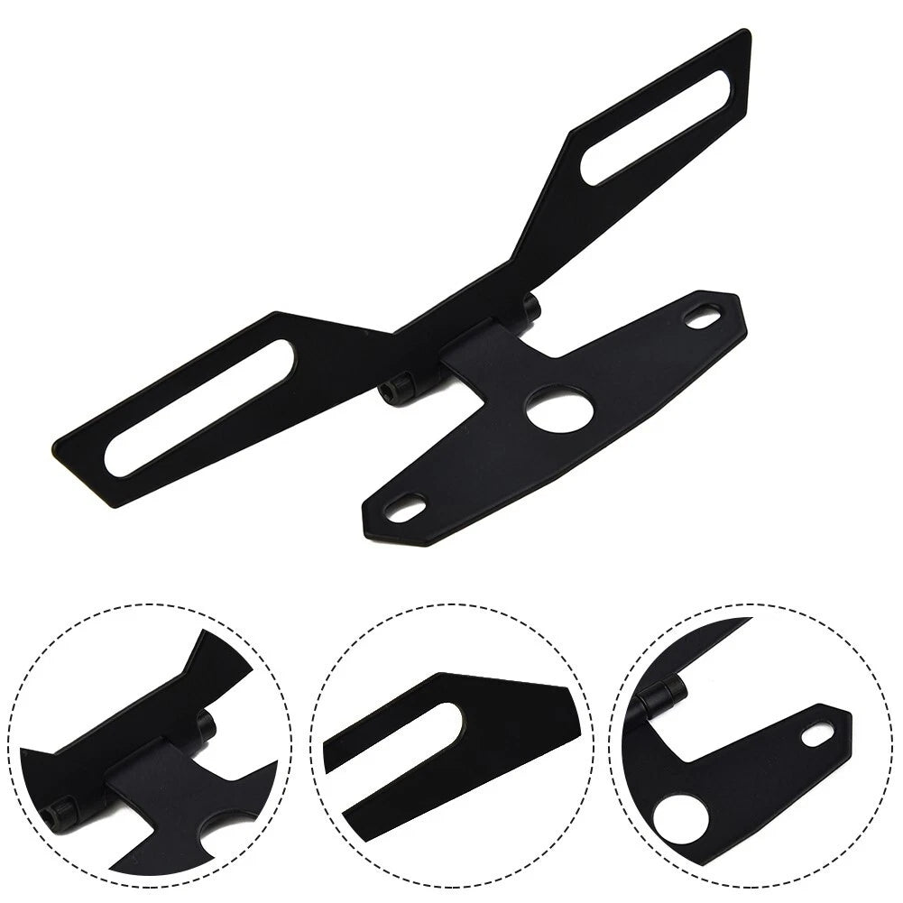 Folding License Plate Holder for