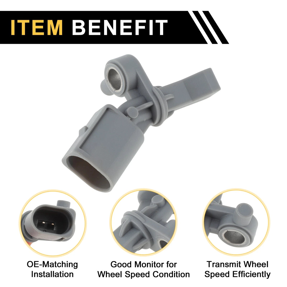 ABS Wheel Speed Sensor No.WHT003862A for Volkswagen T-Cross (2019–2023)