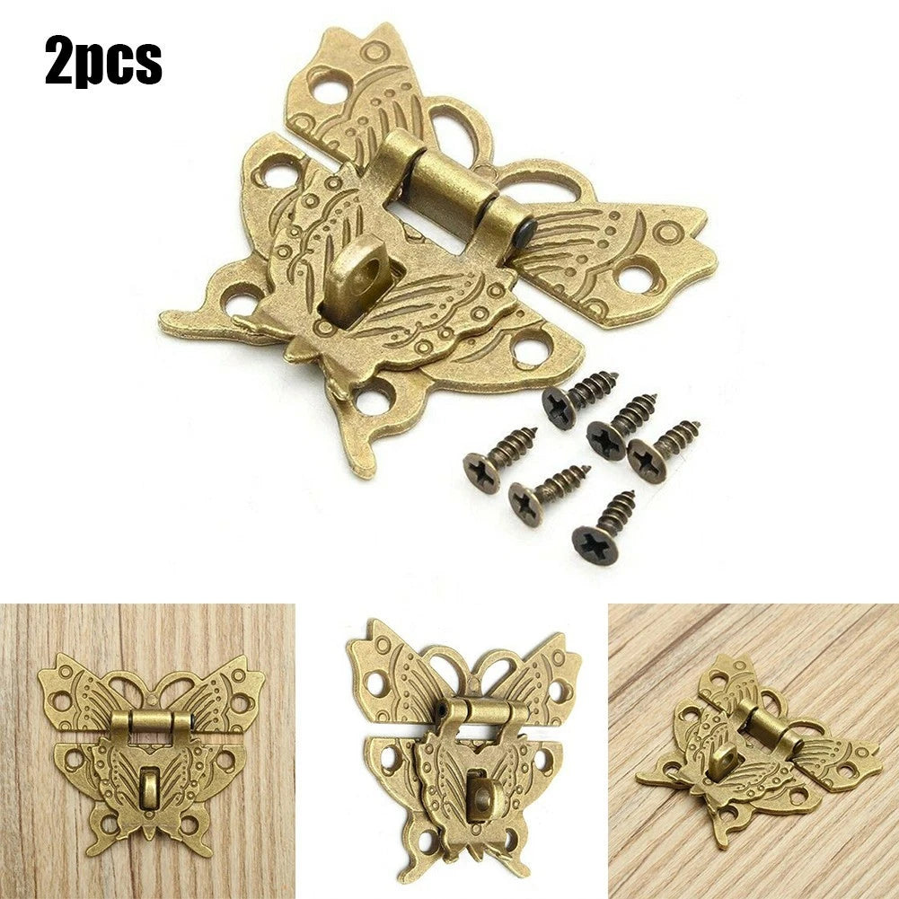 Antique Clasp Kit for Wooden Box Accessories