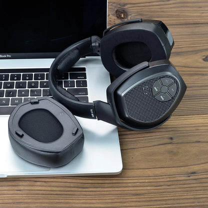 Ice Feeling Memory Sponge Cooling Earpads for Sennheiser HDR RS165 RS175 RS185