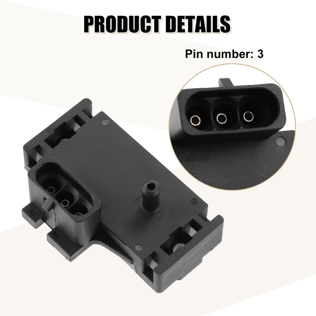 Manifold Absolute Pressure Sensor OEM Replacement for Chevy Jeep (2008–2018)
