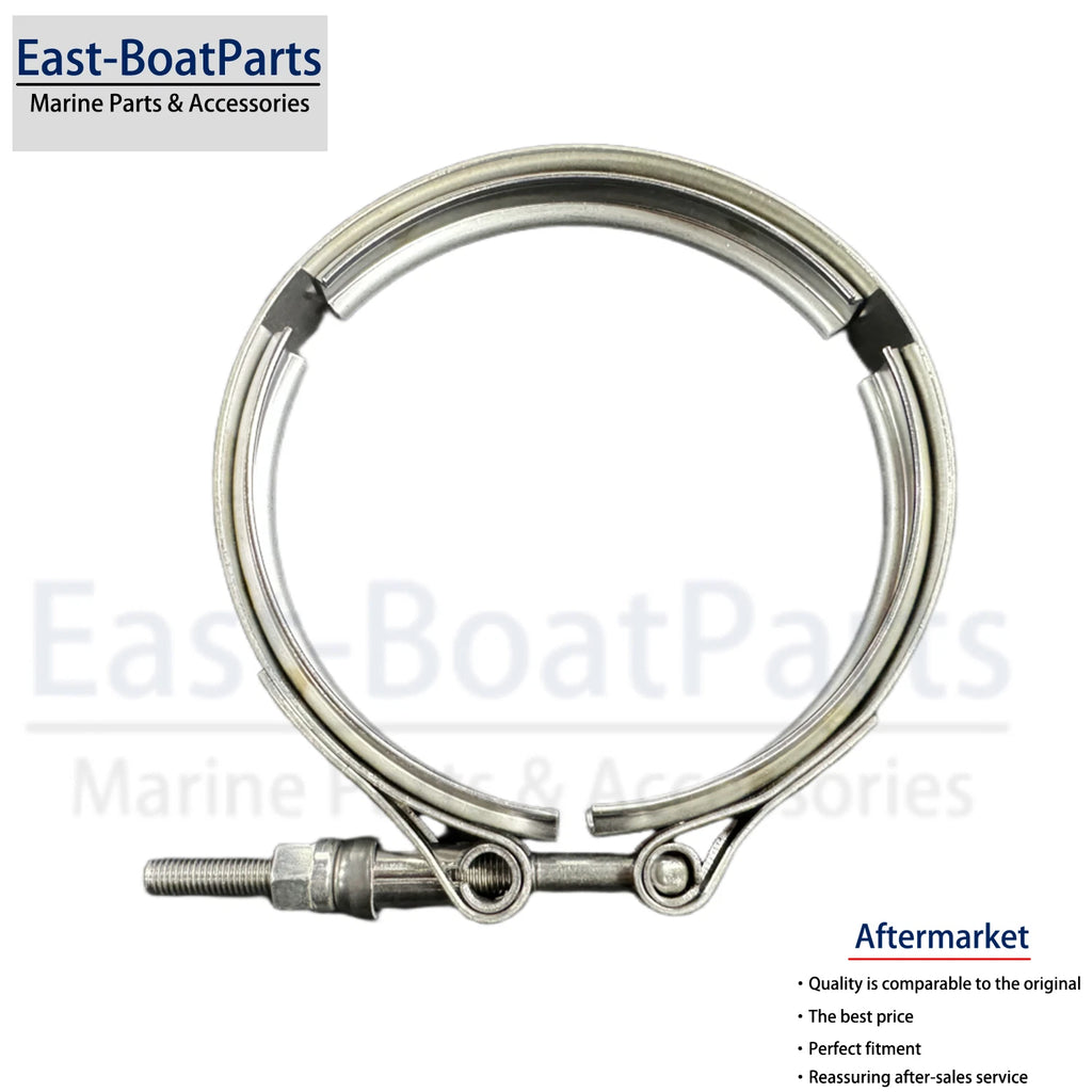 V-Clamp for Volvo Penta D4 D7 TAMD 61 62 63 71 72 73 74 75 103 (2003–2023) 21325767