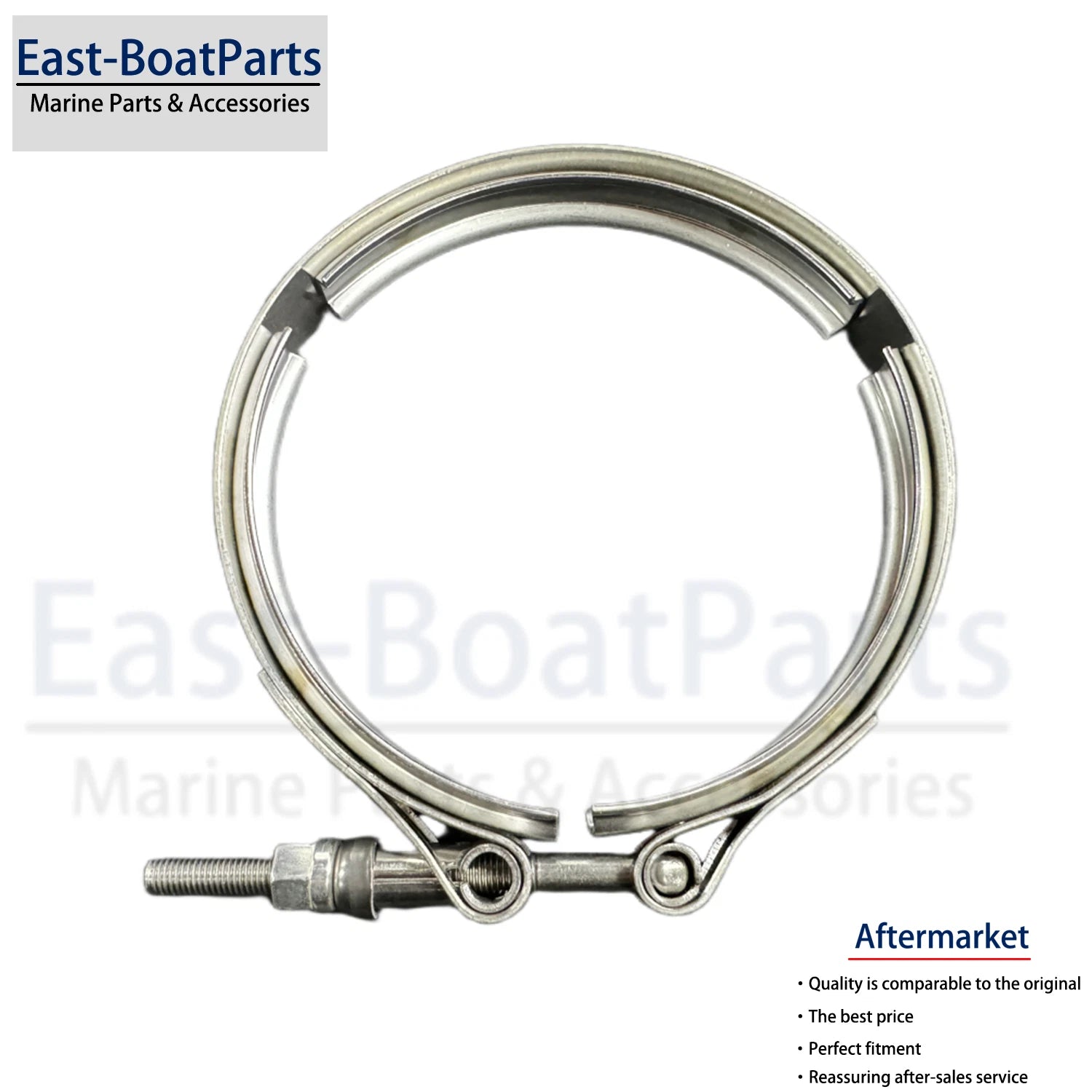 V-Clamp for Volvo Penta D4 D7 TAMD 61 62 63 71 72 73 74 75 103 (2003–2023) 21325767